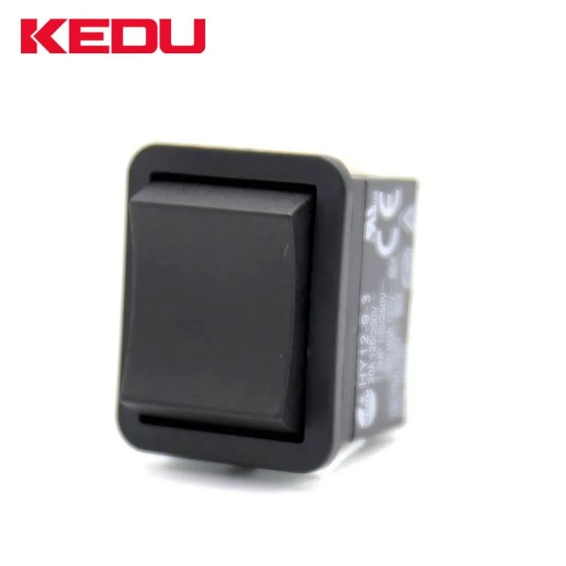 Kedu Hy12-93 Pinos Interruptor de Balancim Elétrico Industrial 125 250 v Interruptor de Botão Ligado-fora-no Interruptor de Alimentação