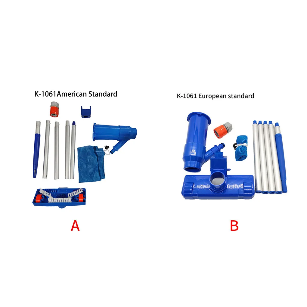 

Pool Cleaning Tool Vacuum Head Portable Swimming Pool Suction Filter Bag Cleaning Accessory US