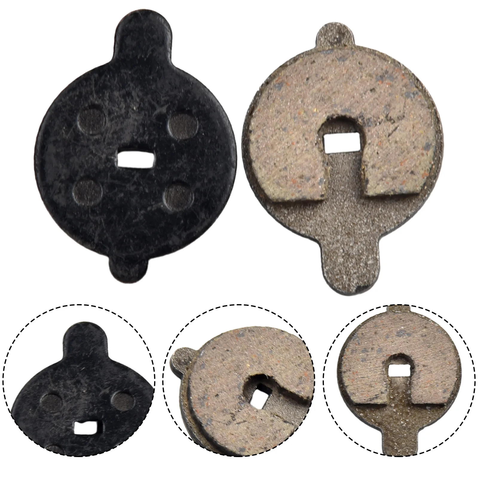 1 Paio Di Pastiglie Freno A Disco Con Base In Resina Per Niu Kqi3/Kq3 Pro/Kq2 Base In Resina Per Scooter Elettrico Pastiglie Freno A Disco Base In Res