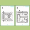 Puzzle Intelligence Children's Educational Toy Concentration Maze Training Book Student Attention Game Development Workbook 5