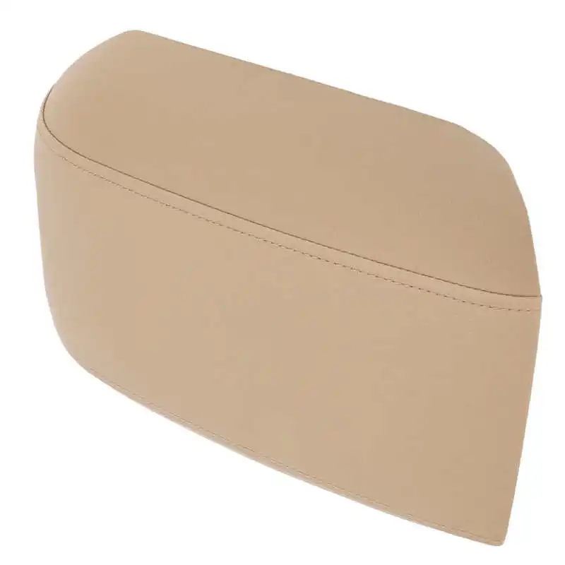 Armrest Lid PU Leather Car Center Console Cover Smooth for Decoration