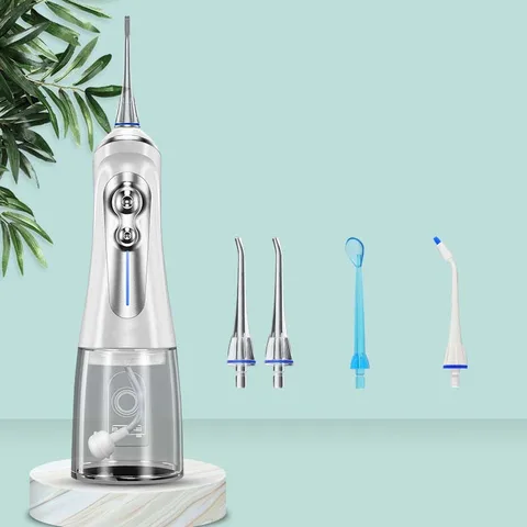 Portable Electric Tooth Cleaning Device Smart Water Flossing Tooth Stains Tartar Flushing for Teeth Cleaner Irrigator