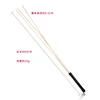 3 In 1 Natural Rattan 60CM Long Straight Whip Riding Crop Flogger Black Red PU Leather Handle Paddle Slapper Horse Training 2