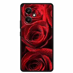 Sleek Shockproof Black Silicone Phone Case for Honor 400 5G (Picture 59)