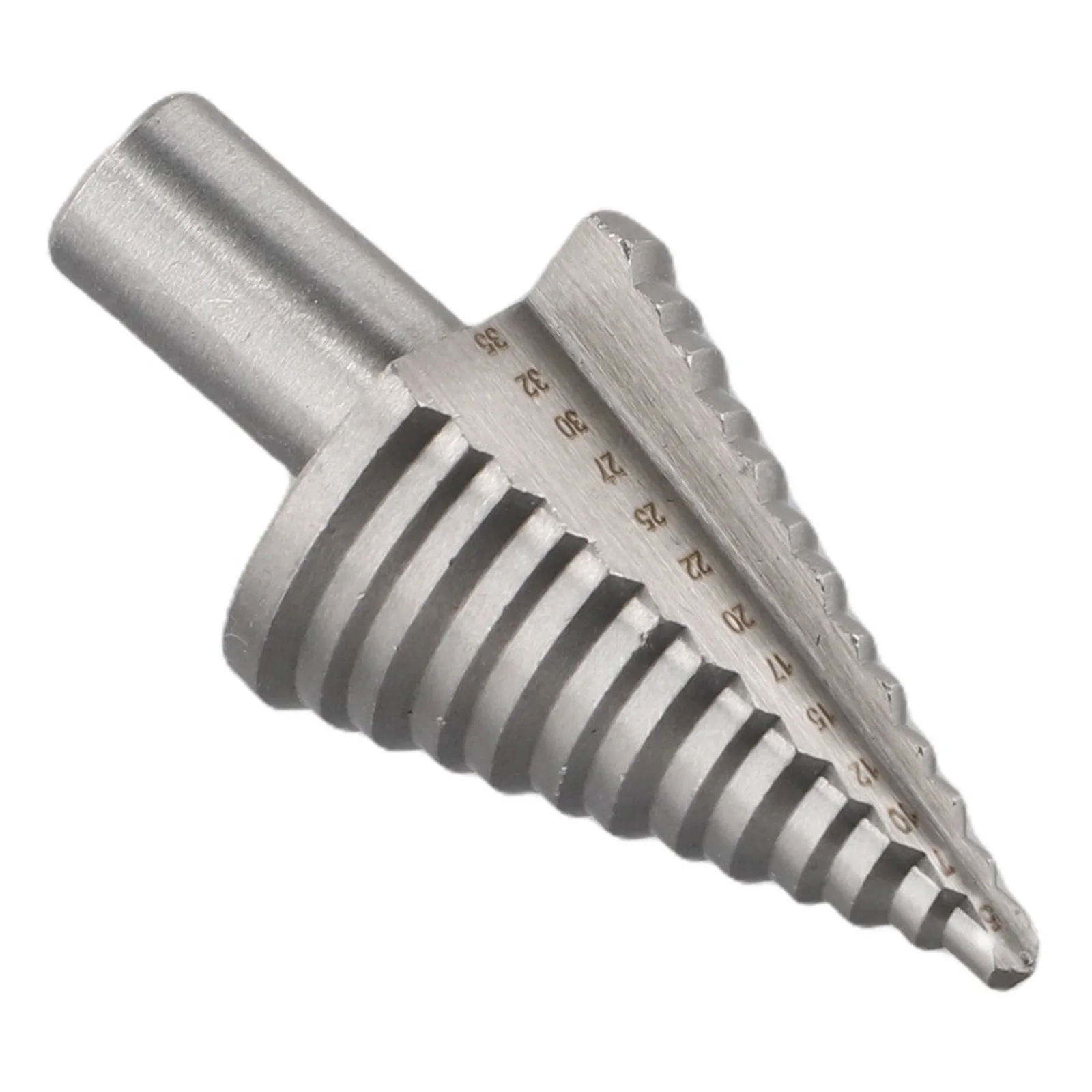 

Hole Cutter Step Drill Bit Wood Metal Drilling Power Tools 13 Step Cone Drill Bits 5-35 Mm Fluted Edges HSS Cone Drills