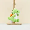 Cartoon Fruit Dinosaur Keychain Doll keyring Bag Backpack Pendant Boys Girls Toy Car Home Plush Decoration Stuffed Keychains 4