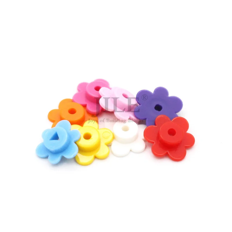 300 stücke Moc Ziegel Pflanze Blume klein Street View Bausteine kompatibel mit Kirschblüten bäumen montiert Teile – Detail 4