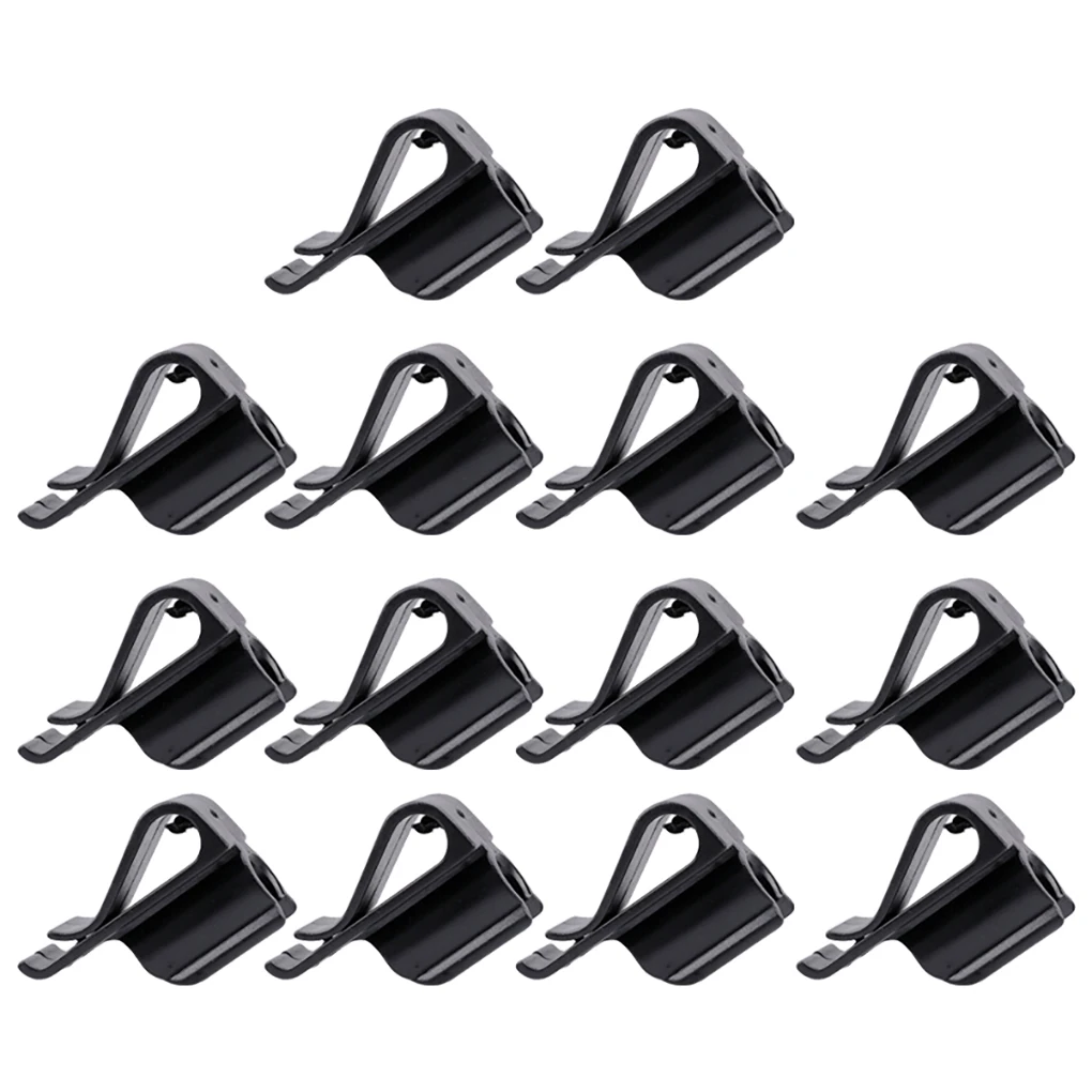 

14 шт., пластиковые зажимы для клюшек для гольфа