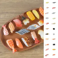 Pretend Play Simulation Sushi Model Cooking Toys Japanese Food Food Toys Rice Ball Simulation Food Simulation Kitchen Toy Boy 1