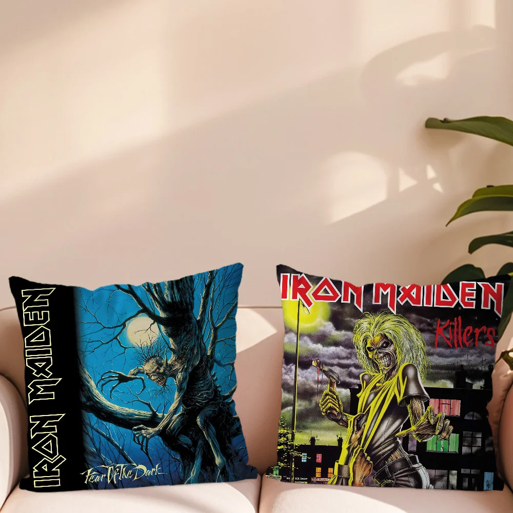Heavy Rock Band Pillow Case for Living Room