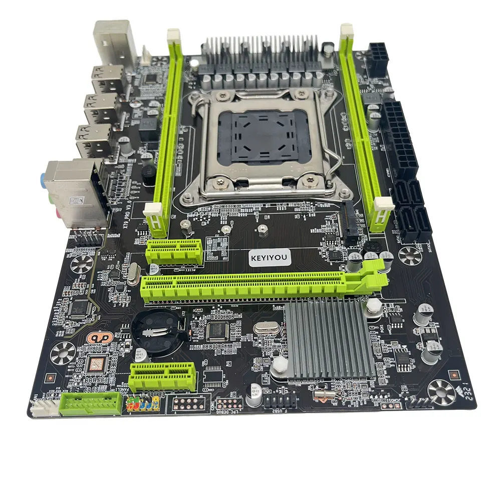X79 마더보드 Xombo 키트 세트, LGA 2011 Xeon E5 2640 CPU DDR3 32GB (2PCs * 16GB) 1600MHz 메모리 E5 2640 컴퓨터 마더보드