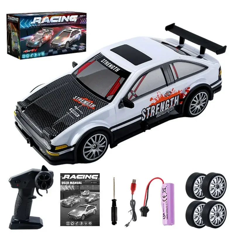 AE86 Remote Control Car Racing Vehicle Toys For Children 1:20 4WD 2.4G High Speed GTR RC Electric Drift Cars Children Toys Gift 2