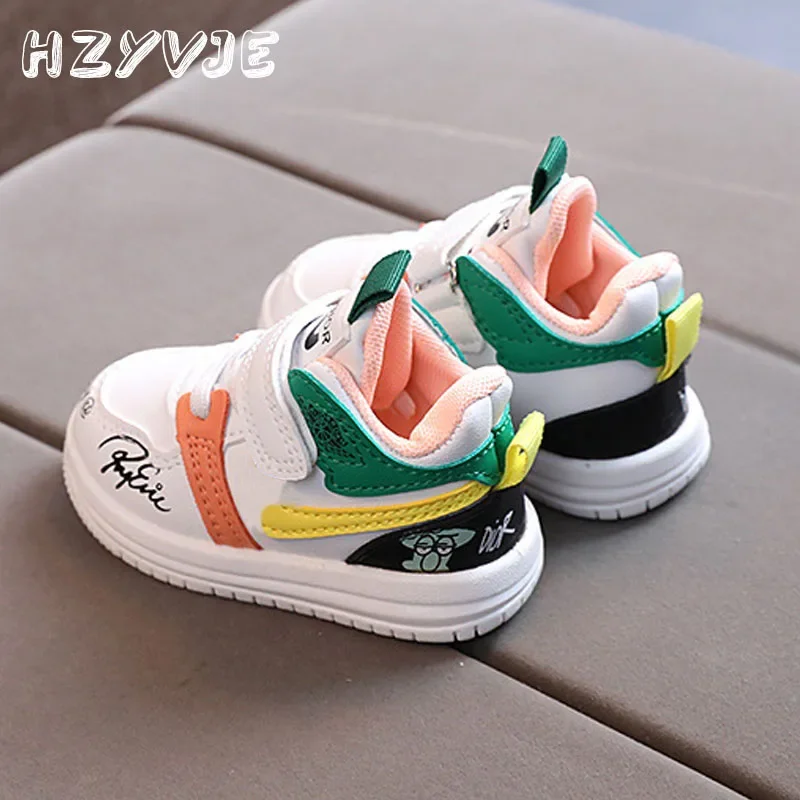 Kids Sneakers Sports Shoes Baby Shoes Kids Sports Shoes Kids Shoes Children Spring Autumn Casual Sneakers Non-slip Walking Shoes Boys Girls Cartoon Print Breathable Sneakers Toddler Outdoor Shoes