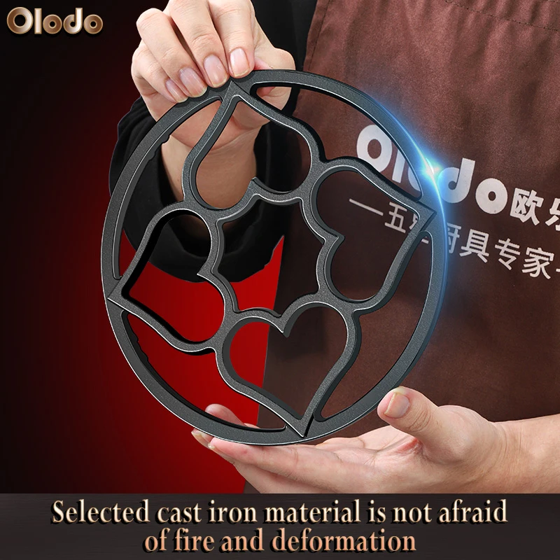 Gas stove support Milk pot holder non-sliding pot small auxiliary accessories casserole rack