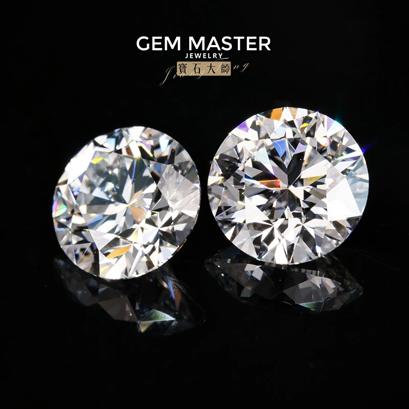 IGI GIA certificate Lab Grown Diamond Round Brilliant Cut DEFG VVS Loose Diamond 1ct 2ct 3ct CVD HPHT Lab Diamond Custom shape 5