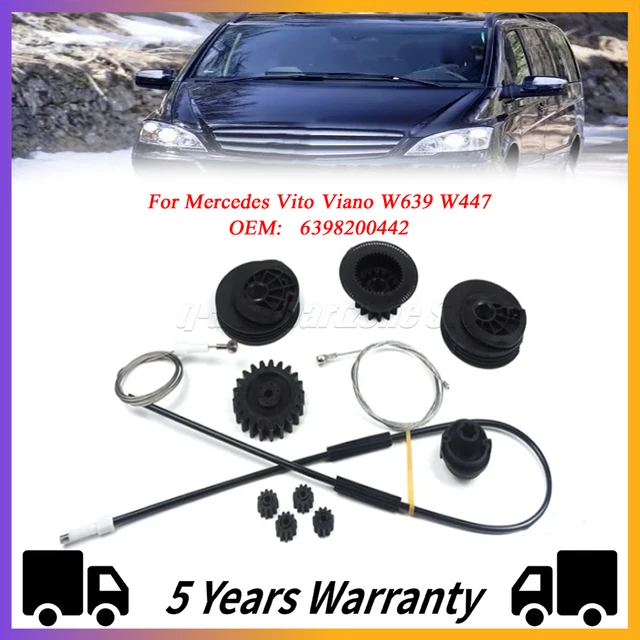 Guida Inferiore Per Porte Scorrevoli Rullo Guida Porta Scorrevole Destra - Per Mercedes Vito/Viano W639 2003-2024 Guide Per Porte Scorrevoli - Foto 9