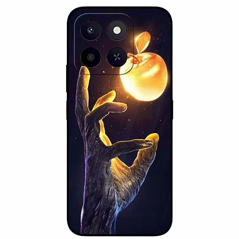 Wolf Bumper Silicone TPU Phone Case - Planet Protective Cool Animal Coque, 6.61