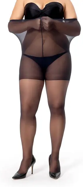 Collants noirs élastiques anti-accrocs pour femmes, 2 pièces, collants transparents en Nylon 20D, bonne élasticité, Medias