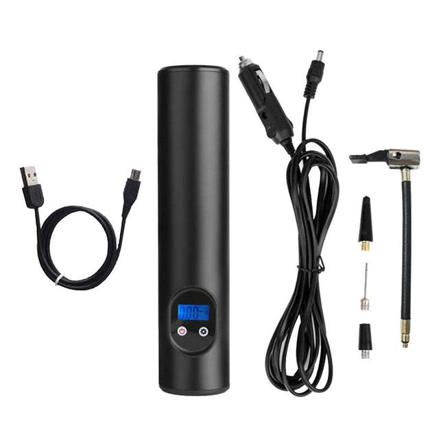 Tyre Inflator Cordless Portable Compressor Digital Car Tyre Pump 12V 150PSI Rechargeable Air Pump for Car Tires Balls