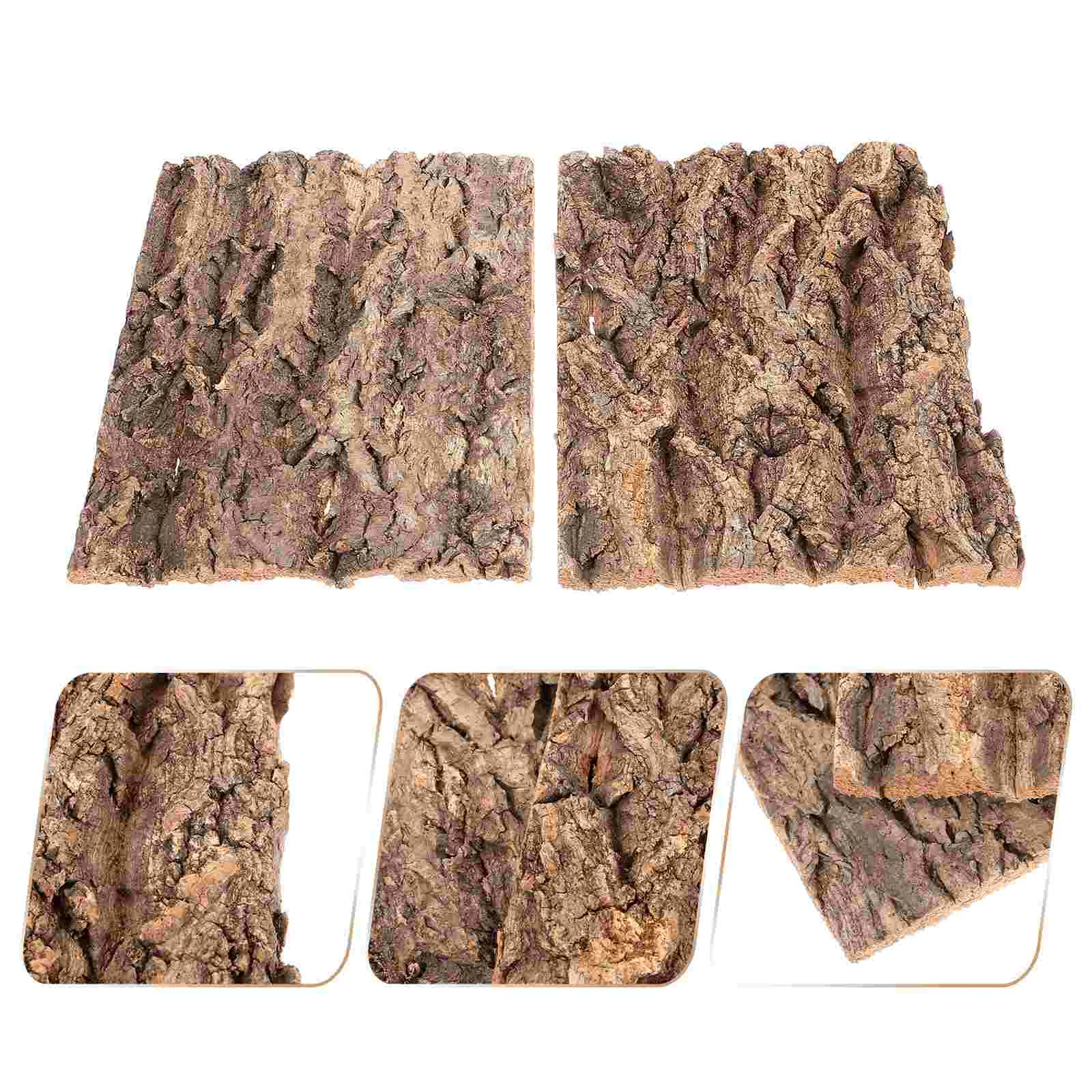 

Reptile Terrarium Hide Tank Reptile Bark Reptile Decor Reptile Bark Decor Reptile Tank Accessories for Reptile Decor