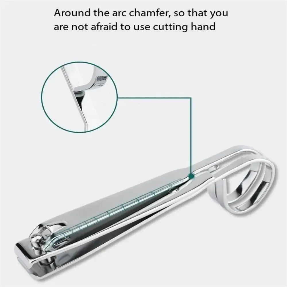 Portable Nail Clippers Beauty Nail Tools Convenient Storage Sharp Good Scissors Clippers Manicure Toenails Tools