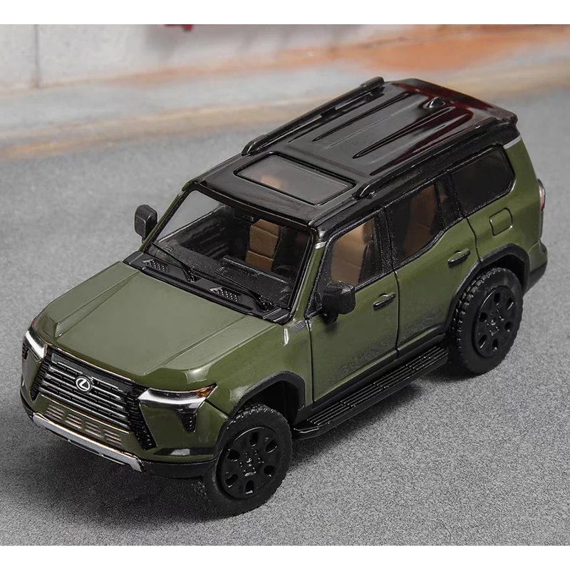 ミニカー G.C.D 1/64 LEXUS GX550 Over Trail LHD 1/64 GCD Lexus GX550 (Grey) Diecast Car Model - LIVECARMODEL.com