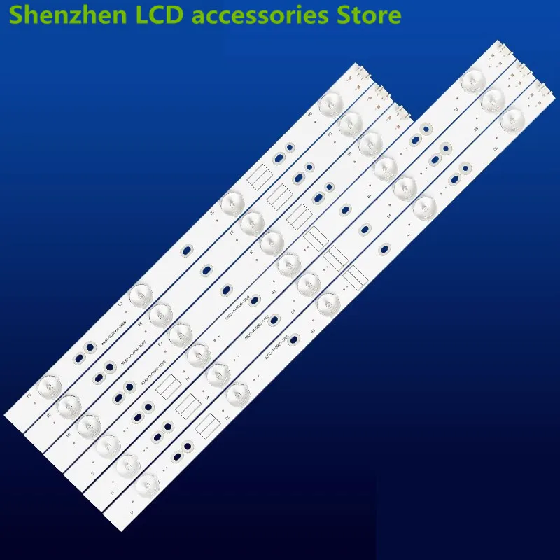 

FOR NS-40E660CN14 5800-W40000-LP00 5800-W40000-RP00 415MM+332MM 3V 5+4LED 100%NEW LED backlight strip