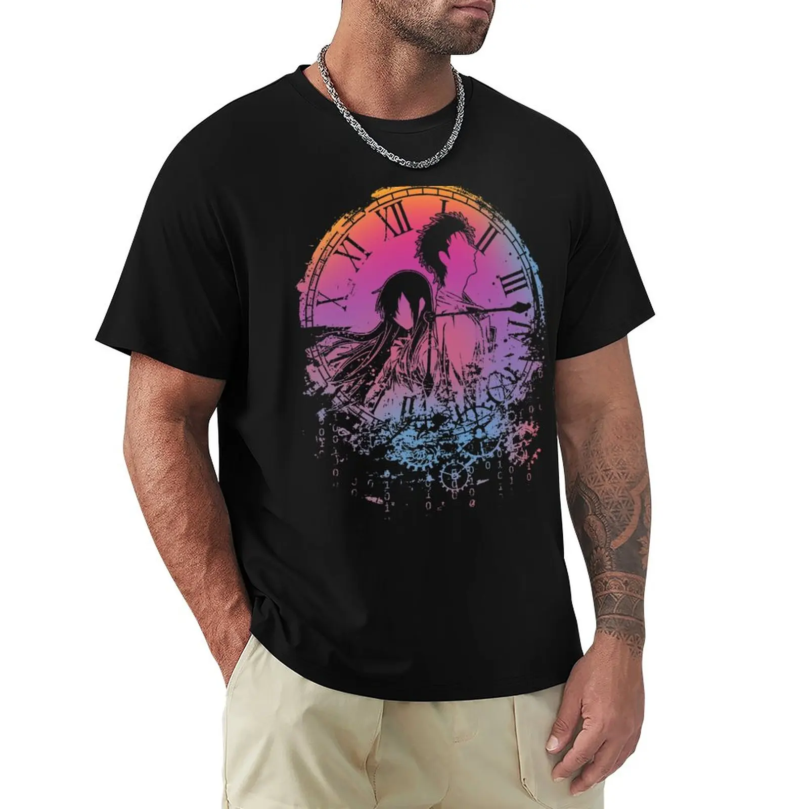 

Broken Clock Colors T-Shirt new edition sublime oversized t shirt men