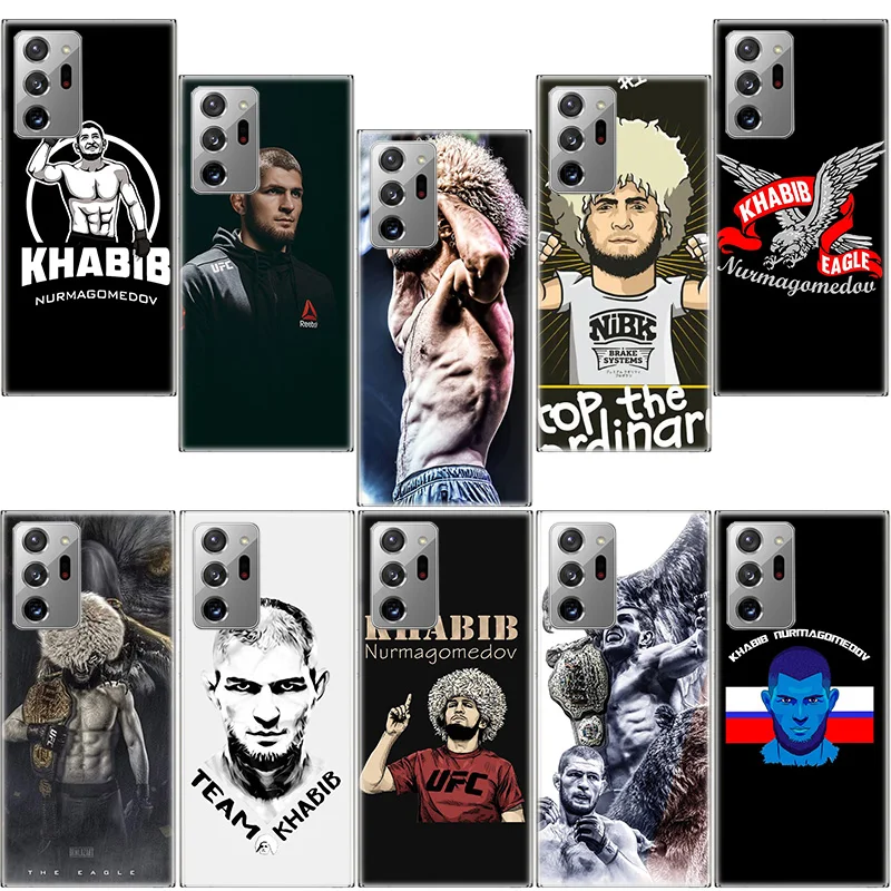 Custodia Per Telefono Khabib Nurmagomedov Per Samsung S24 S23 S22 Ultra Fundas S21 Plus Galaxy S20 Fe S10 Lite S10E S9 S8 S7 S6 Edge Cover