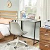 Small Foldable Computer Desk Writing Study Desk Easy Assembly Space-Saving Foldable Laptop 4