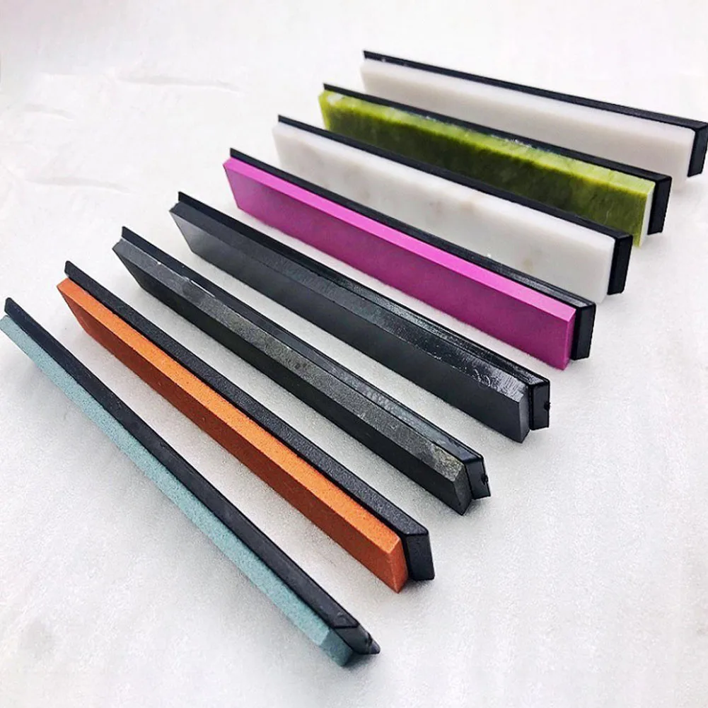 

1PC Sharpening Stone Whetstone Grinder Sharpener Grindstone Kitchen Tool Fixed Angle Whetstone Fine Grinding And Polishing