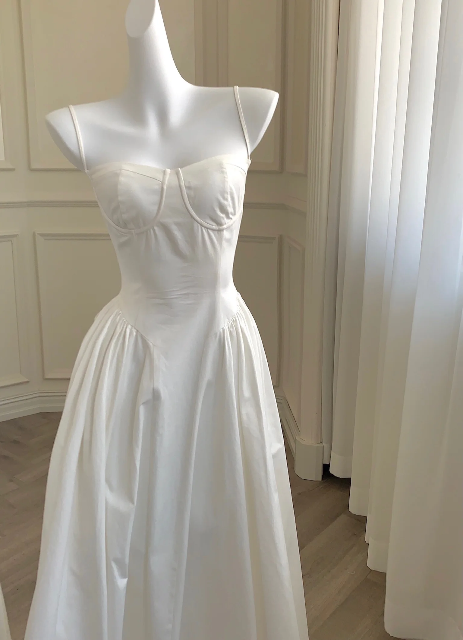 Elegant A-line Princess Dresses for Women Spaghetti Strap Evening Party Dress Prom Robe Korean Fashion Summer Vestido Mujer New