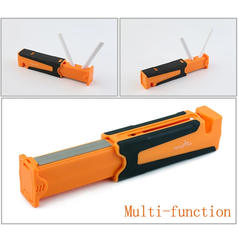 Professional Outdoor knife sharpener Multifunction Kitchen Sharpening Stone Grinder knives Whetstone Ceramic Sharpener Tool