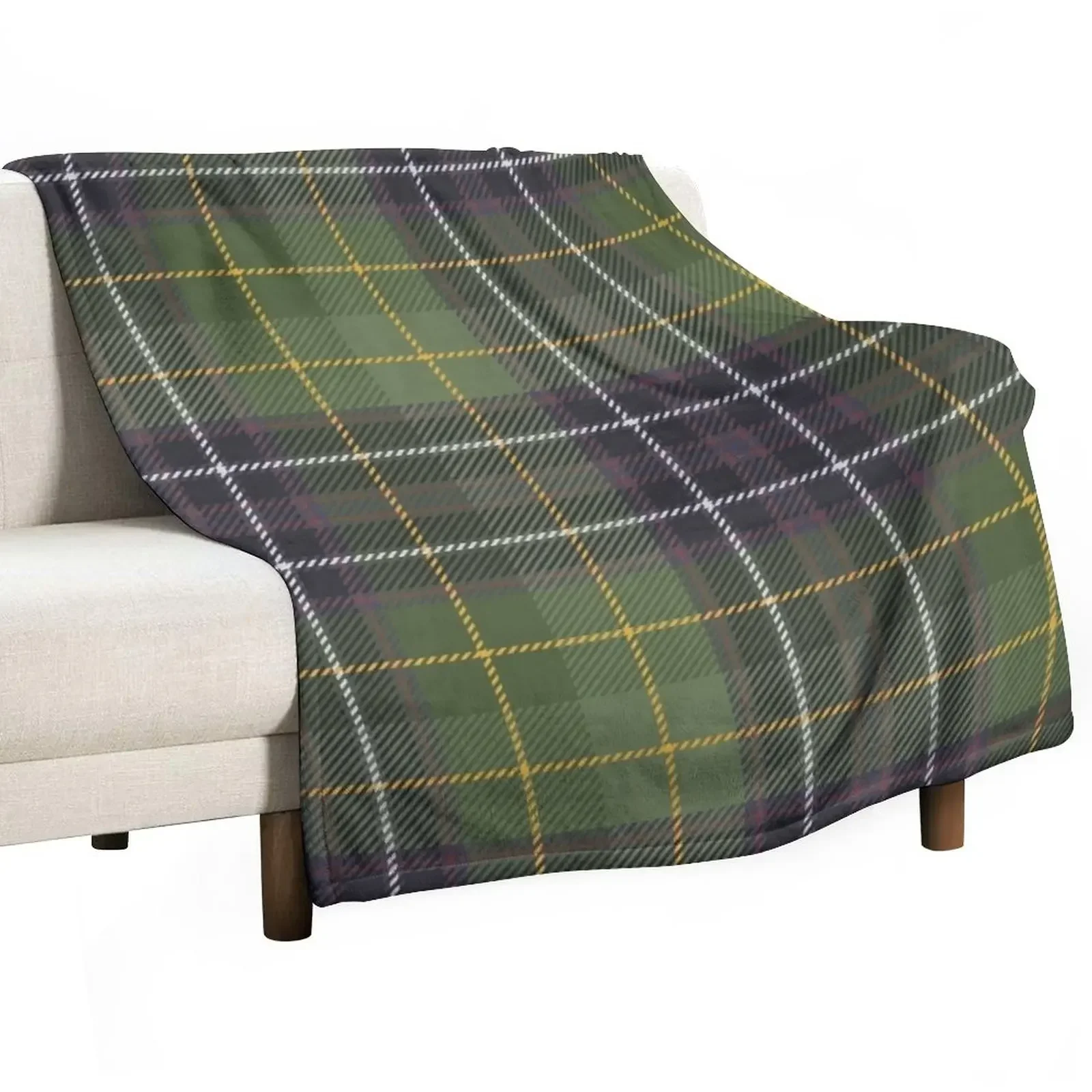

Green Tartan Throw Blanket Blankets For Sofas heavy to sleep Blankets