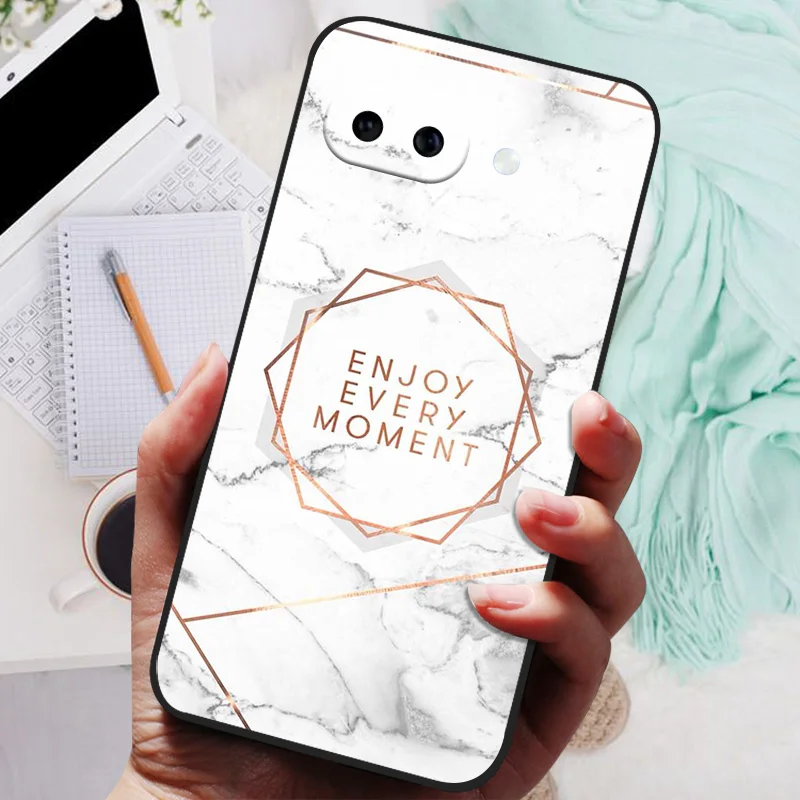 Cartoon Silicone Back Cover Phone Case - Soft Bumper Coque