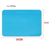 30X20cm Blue Repair Pad Insulation Heat-Resistant Solder Station Silicon Soldering Mat Work Pad Desk for BGA Soldering Station 2