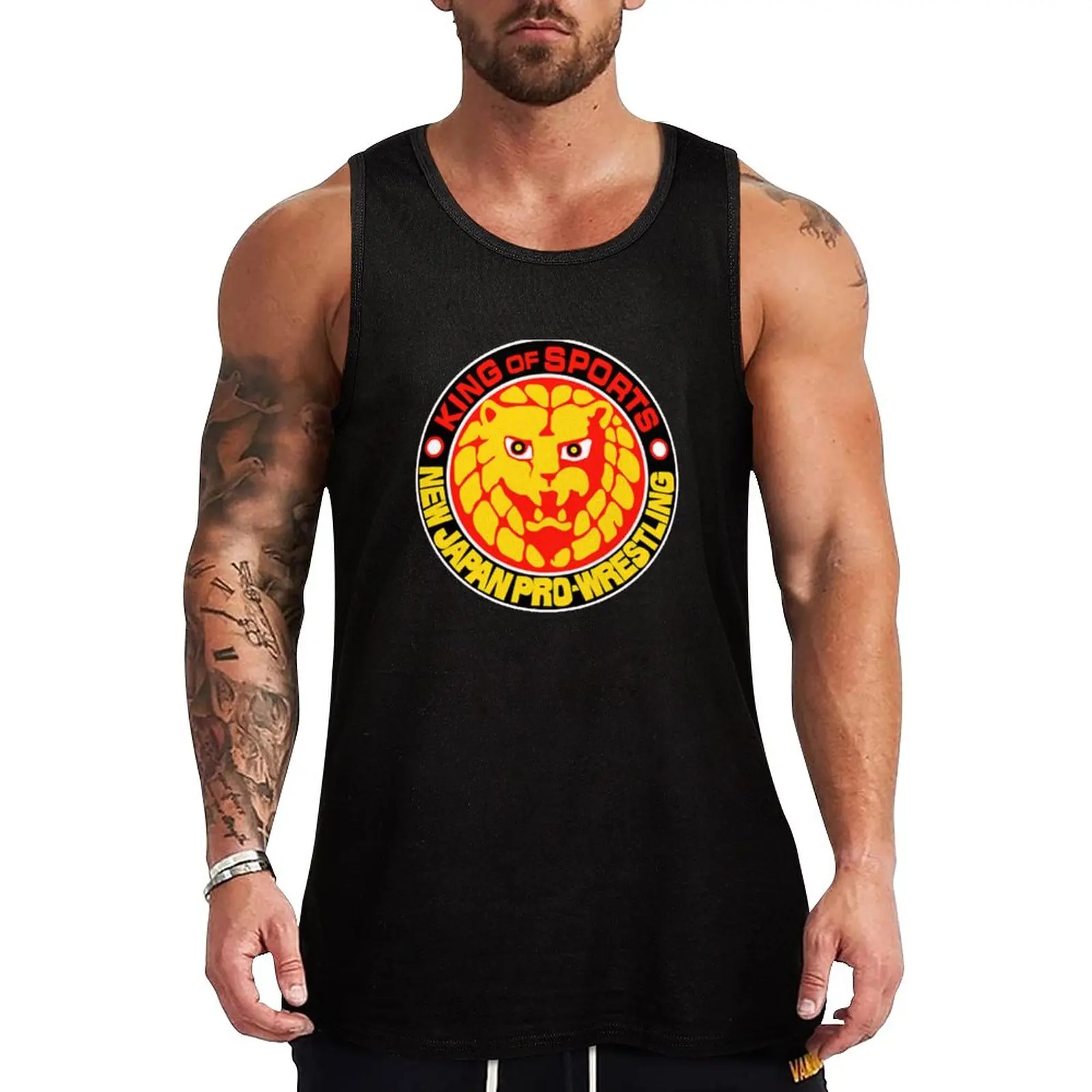 New Japan Pro Wrestling Canotta Abbigliamento Estivo Da Uomo Camicia Sportiva Uomo