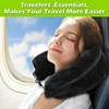 Travel Neck Pillow Stuffable With Clothes,Stuffable Neck Pillow For Traveling,Fillable Neck Pillow Extra Storage 4