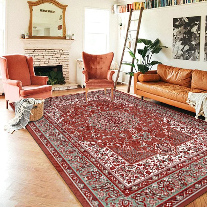 

Bohemian Style Carpets for Living Room Morocco Bedroom Decor Carpet Persian Large Area Rugs Lounge Rug Home Non-slip Floor Mat