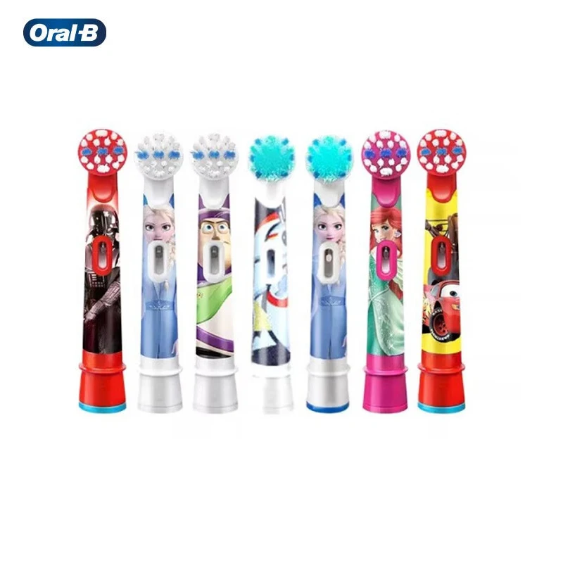 Testine Per Spazzolino Elettrico Per Bambini Oral-B Eb10 Testine Per Spazzolino Di Ricambio Per Bambini Setole Morbide Rotonde Per Spazzolino Da Denti
