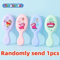 Crayon Shin - Chan Cute Cartoon Folding Mirror Comb - Portable Personal Care Cushion Comb Gift (Randomly send 1pcs - D)