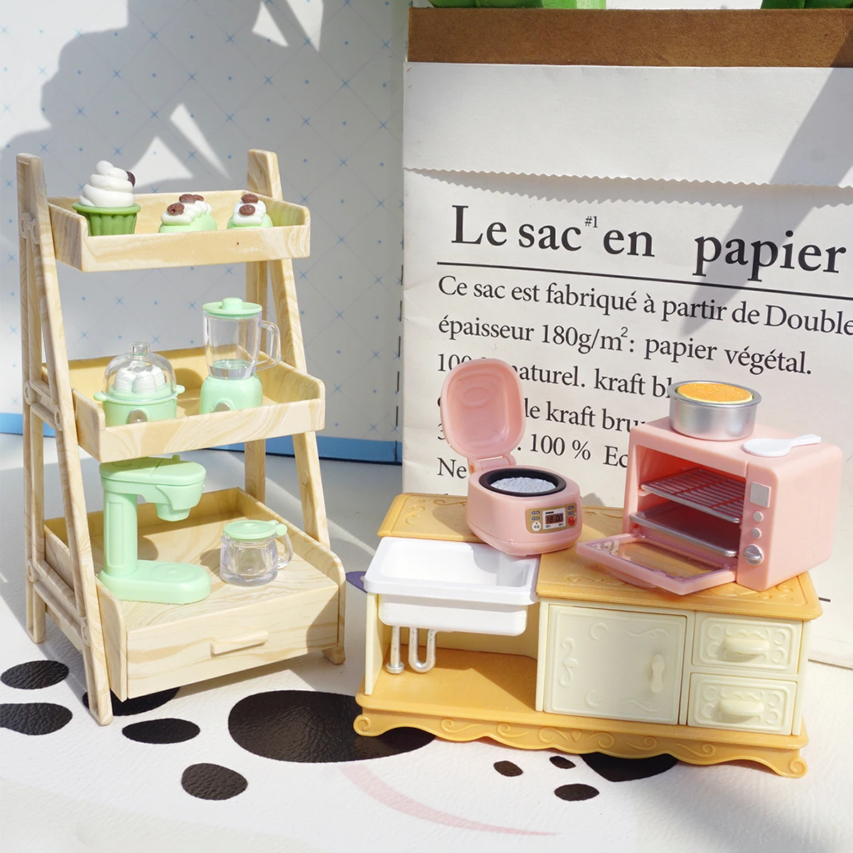 Mini Dollhouse Baking Set 5