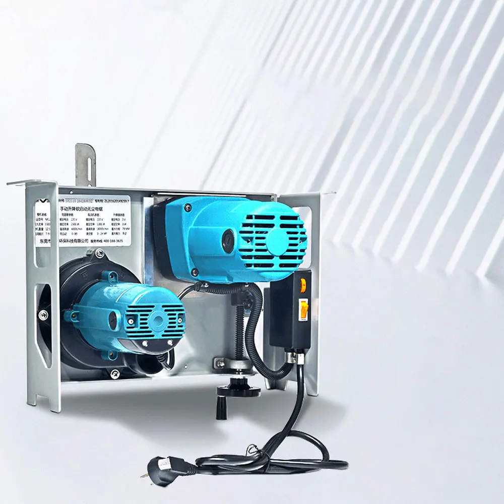 MG2-06 220V 3300W Gypsum Board Sawing Machine 7-8 Inch Saw Blade 4000r/m Dust Free Electric Table Saw With Double Dust Bag