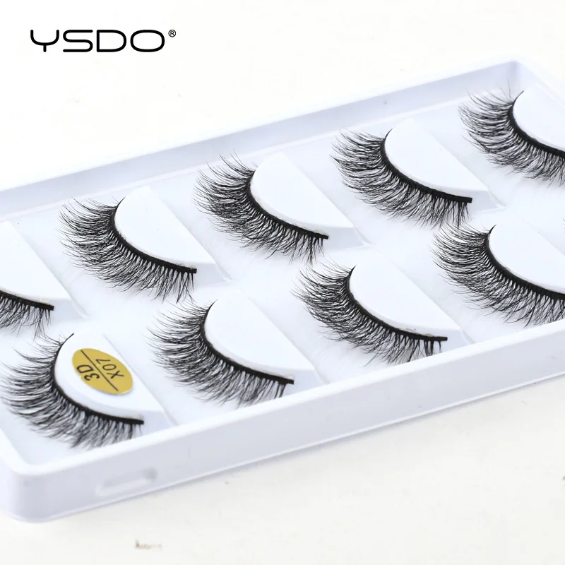 Natural Black Mink False Eyelashes Makeup Tools