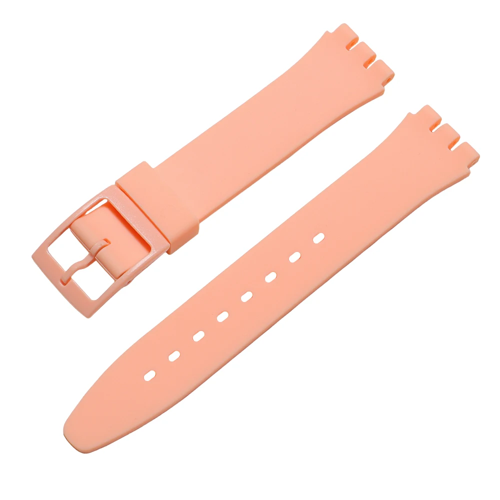 Colorful Silicone Sports Watch Strap - Durable Rubber Replacement Band
