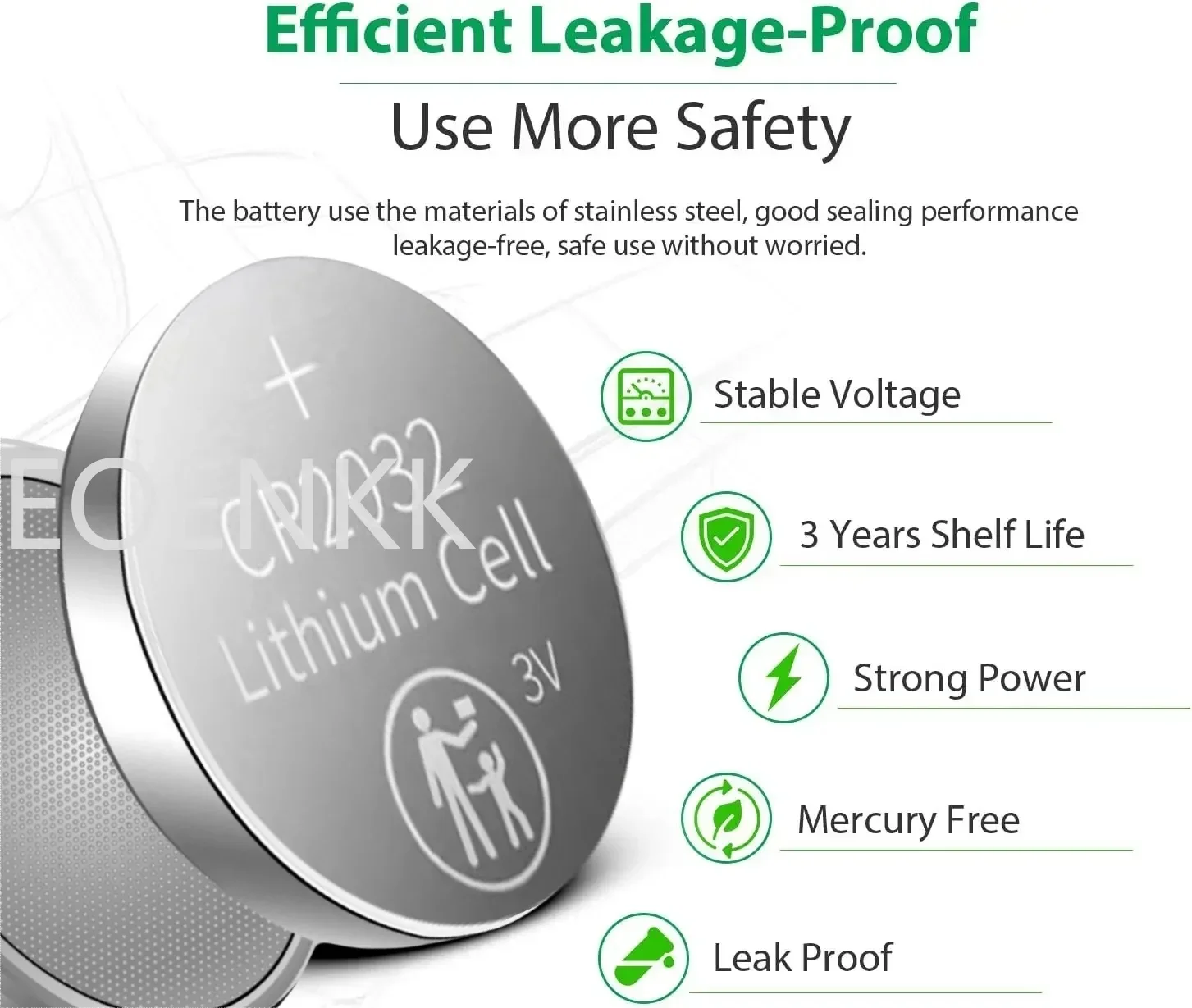 Button Battery 2-50PCS CR2032 3V Lithium CR 2032 For Watch Toy Calculator Car Remote Control Button Coin Cell