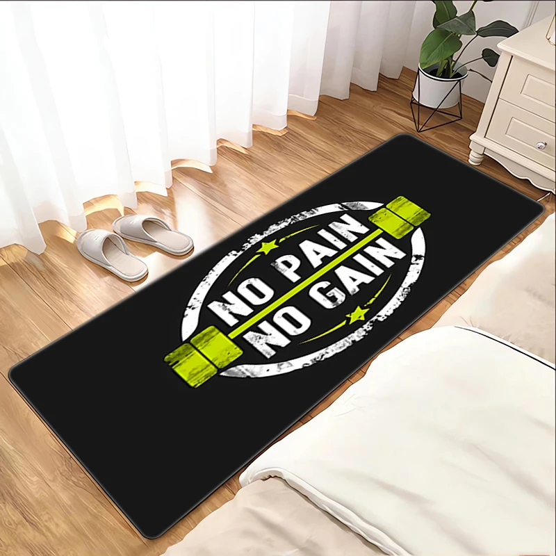 

Man Room Mats Gym Door Mat Kitchen Carpet Balcony Bathroom Rug Home Foot Rugs Bath House Entrance Hallway Floor Welcome Non-slip