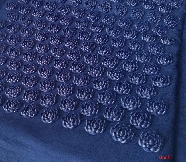 72*44cm Lotus Spike Acupressure Mat Massage Mat Yoga Mats Pillow with Bag Acupuncture Pillow Accupresure