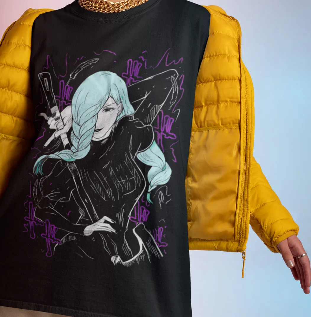 

Юютсу Kaisen Meimei Weiwei Mei рубашка Sukuna футболка аниме футболка Gojo Satoru