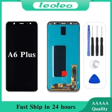 Super Amoled Lcd Screen For Samsung Galaxy J8 Plus&A6 Plus 2018 Incell&Oled Touch Screen Display Digitizer Assembly